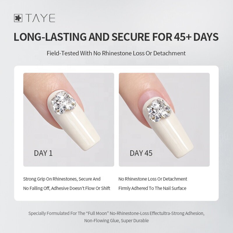 Rhinestone Gel for Manicure Manufacturer - OEM/ODM Custom Nails Salon Professional High Viscosity Rhinestone Gel for Manicure