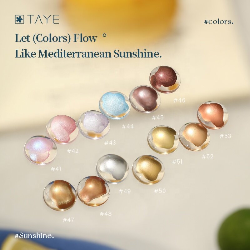 Watercolor Metallic Marble Blending Liquid Factory - OEM/ODM Custom Wholesale 15 Colors Nail Polish Watercolor Metallic Marble Blending Liquid