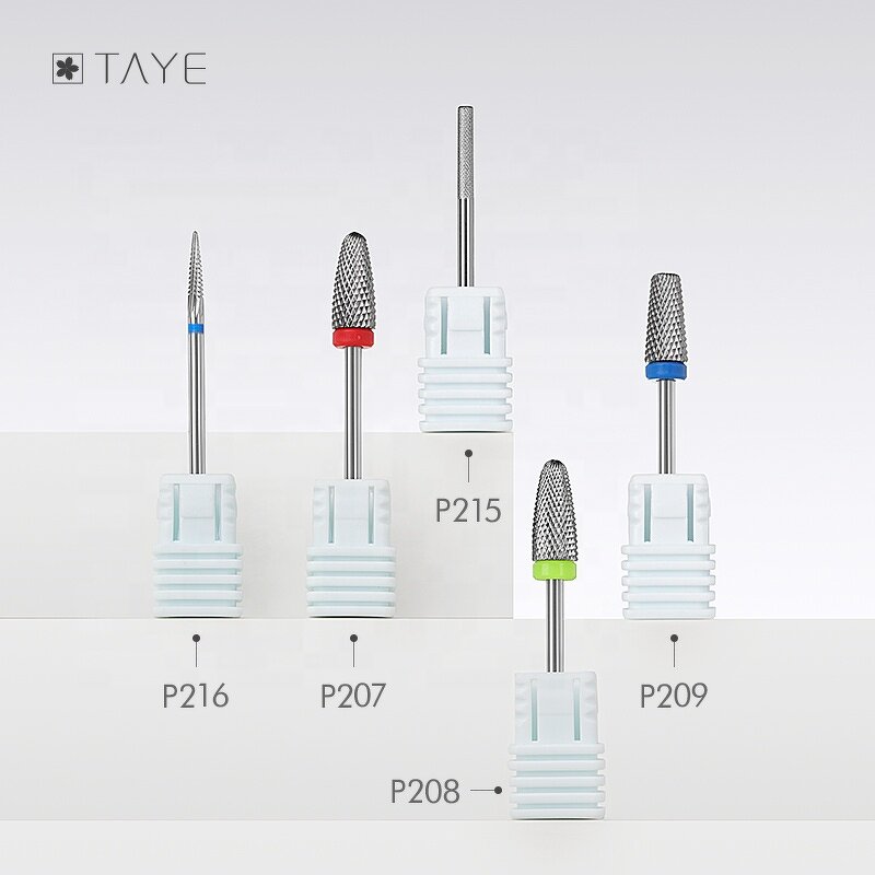 Professional Safety Diamond Crystal Nail Drill Bits Factory - OEM/ODM Custom Professional Safety Removable Polishing Cuticle Nail Drill Bits Set