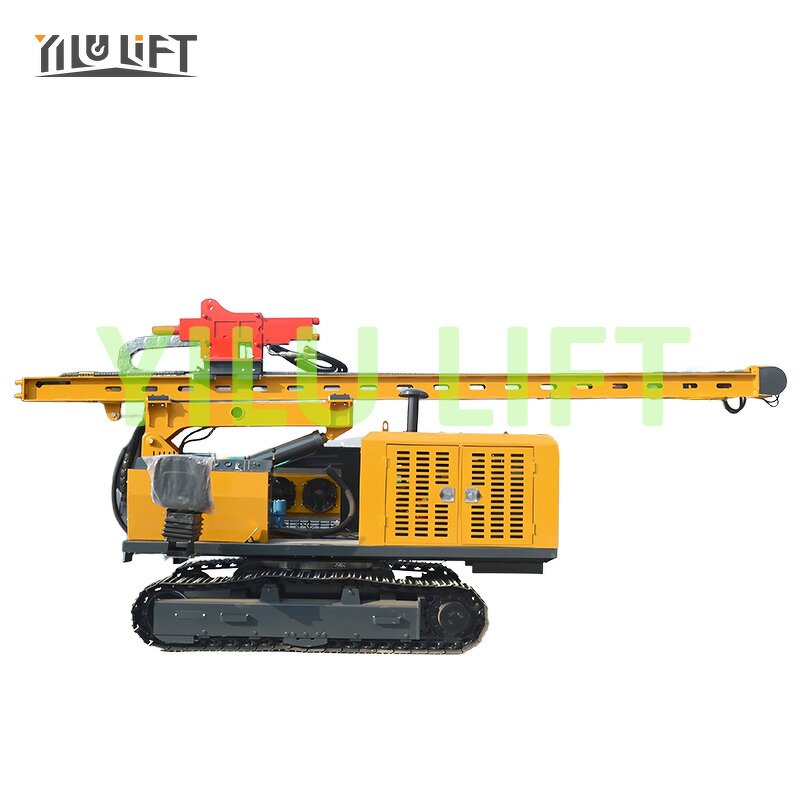 Crawler Pile Driver Manufacturer - Hydraulic Photovoltaic Vibro Hammer