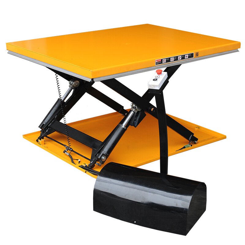 Hydraulic Scissor Lift Table Manufacturer - Stationary Safe Efficient