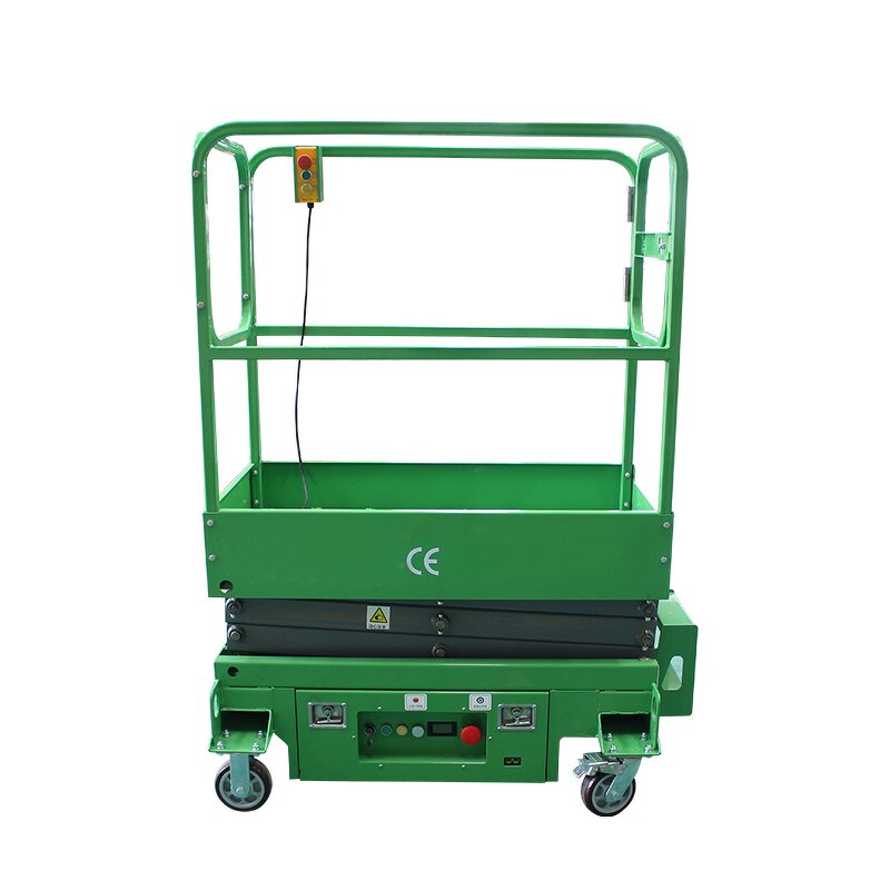 Scissor Lift Platform Manufacturer - Mini Semi Electric CE Man Lift