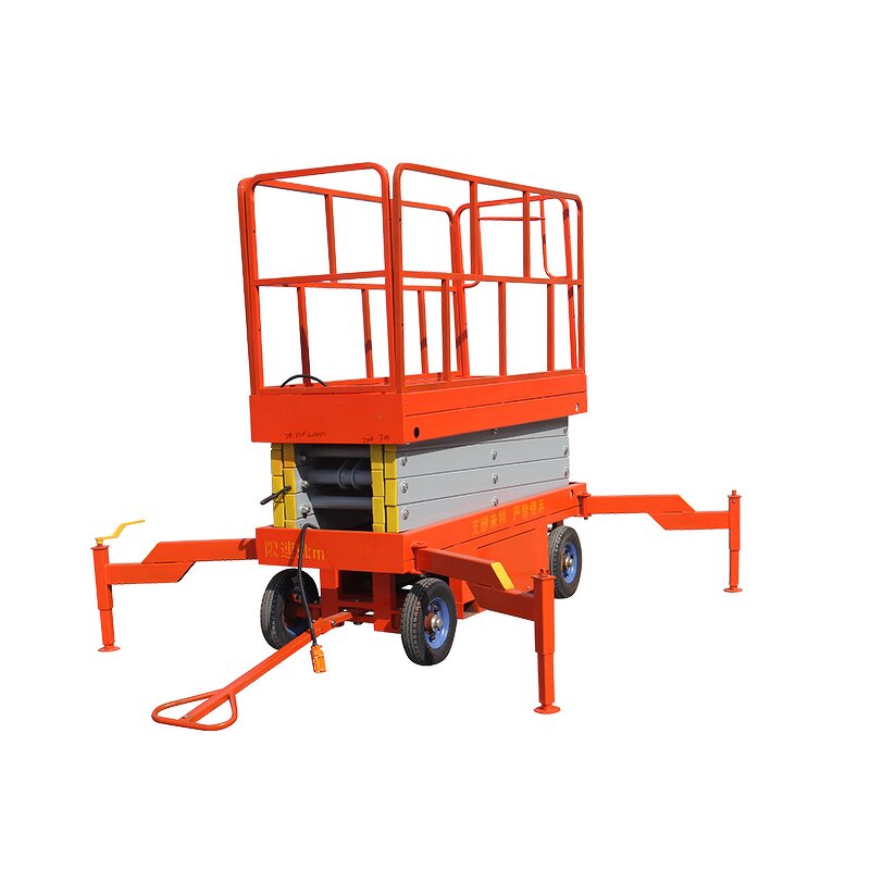 Mobile Scissor Lift Manufacturer - 4M to 20M Manual Towable Electric