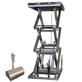 Electric Scissor Lift Table Manufacturer - Full Remote Control Stainless
