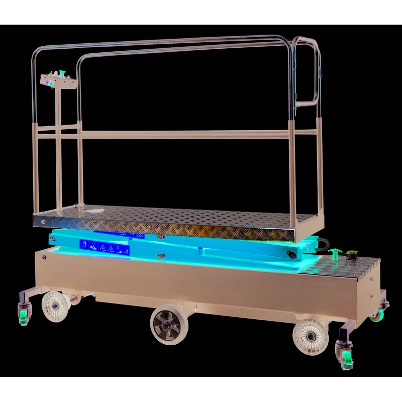 Pipe Rail Trolley Manufacturer - for Tomato Picking Agricultural