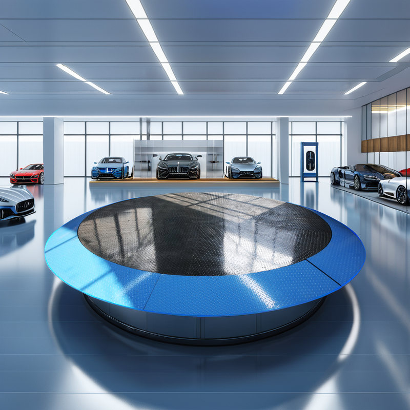 Auto Display Car Turntable Manufacturer - 360 Degree Electrical High End