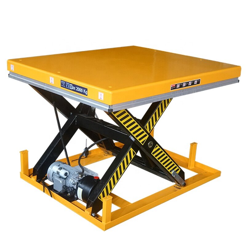 Electric Scissor Lift Table Manufacturer - Full Remote Control Stainless