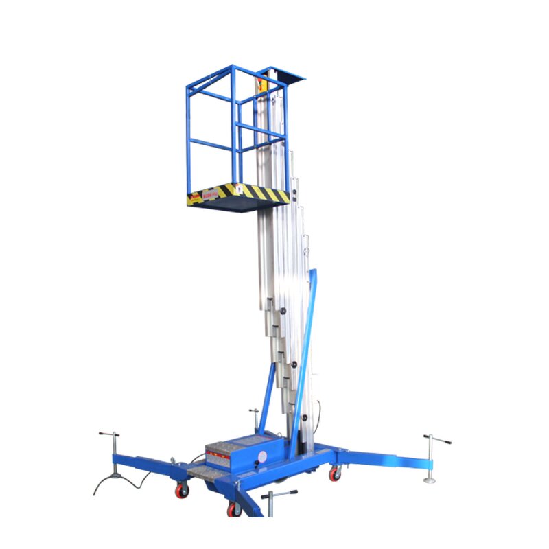 Aluminium Work Platform Manufacturer - Single Mast 2m to 8m Heavy Duty