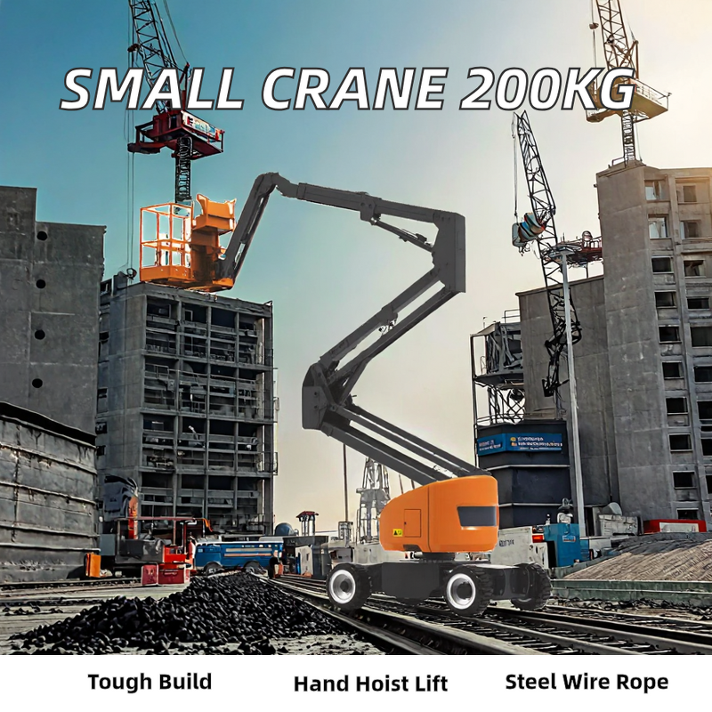 Boom Lift Manufacturer - 200KG for Air Conditioner Installation CE