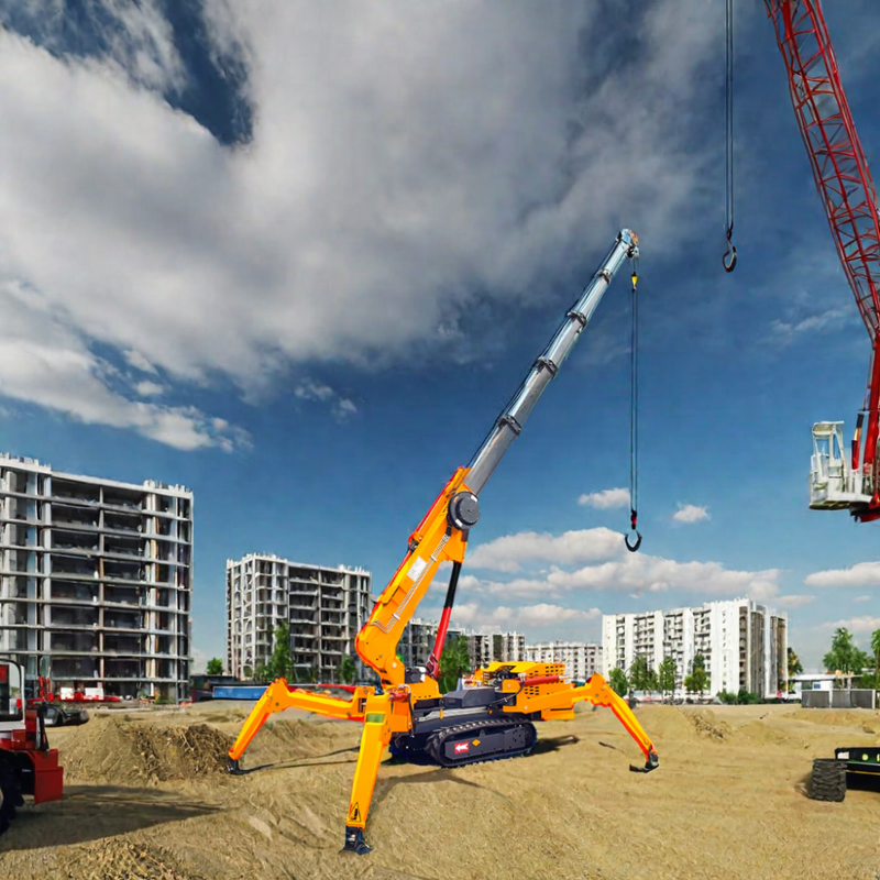 Mini Spider Crane Manufacturer - 1.2ton to 2ton Capacity for Sale
