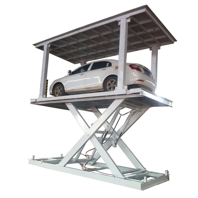 Hydraulic Scissor Car Lift Manufacturer - 3.5T Dual Platforms Quick