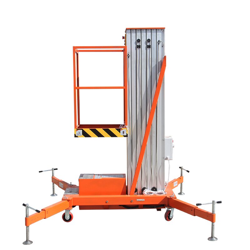 Aluminium Work Platform Manufacturer - Single Mast 2m to 8m Heavy Duty