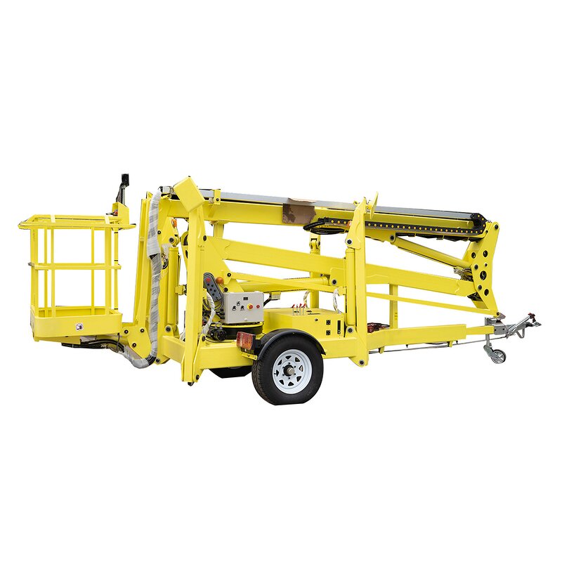 Tow Behind Boom Lift Manufacturer - Battery Power Man Lift Factory