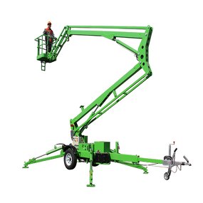 Trailer Boom Lift Manufacturer - 12m to 16m Dual Power Towable