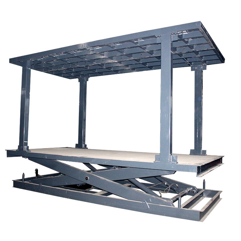 Hydraulic Scissor Car Lift Manufacturer - 3.5T Dual Platforms Quick