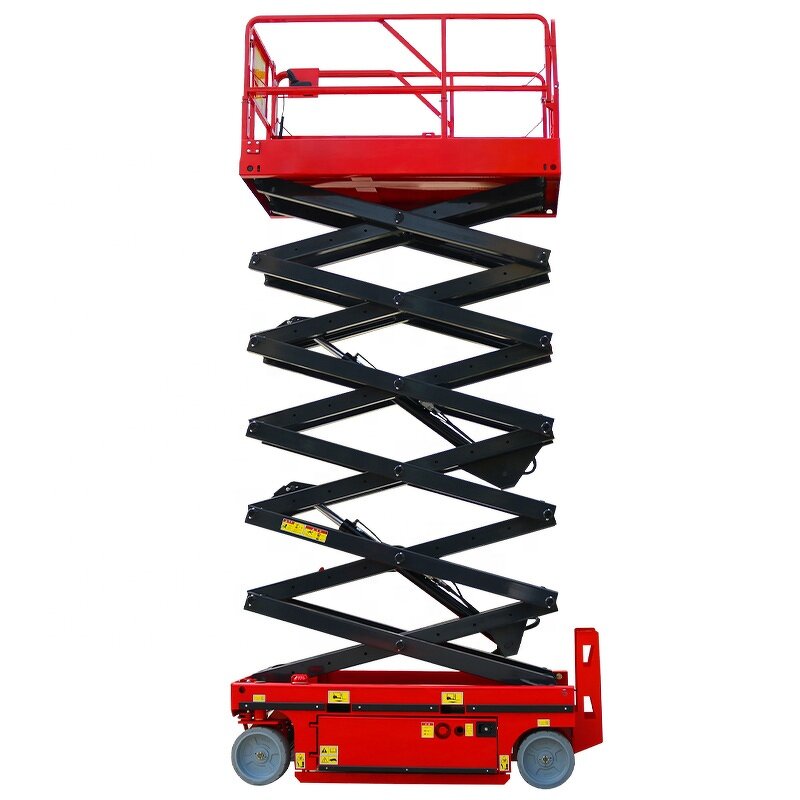 Self Propelled Aerial Platform Manufacturer - 10m to 12m Mobile CE ISO