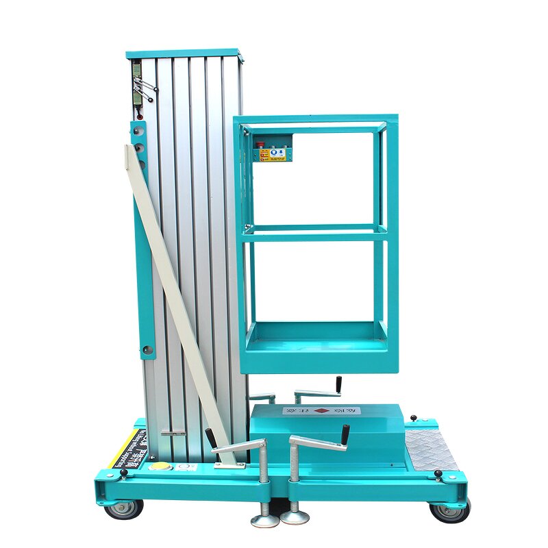 Aluminium Work Platform Manufacturer - Single Mast 2m to 8m Heavy Duty