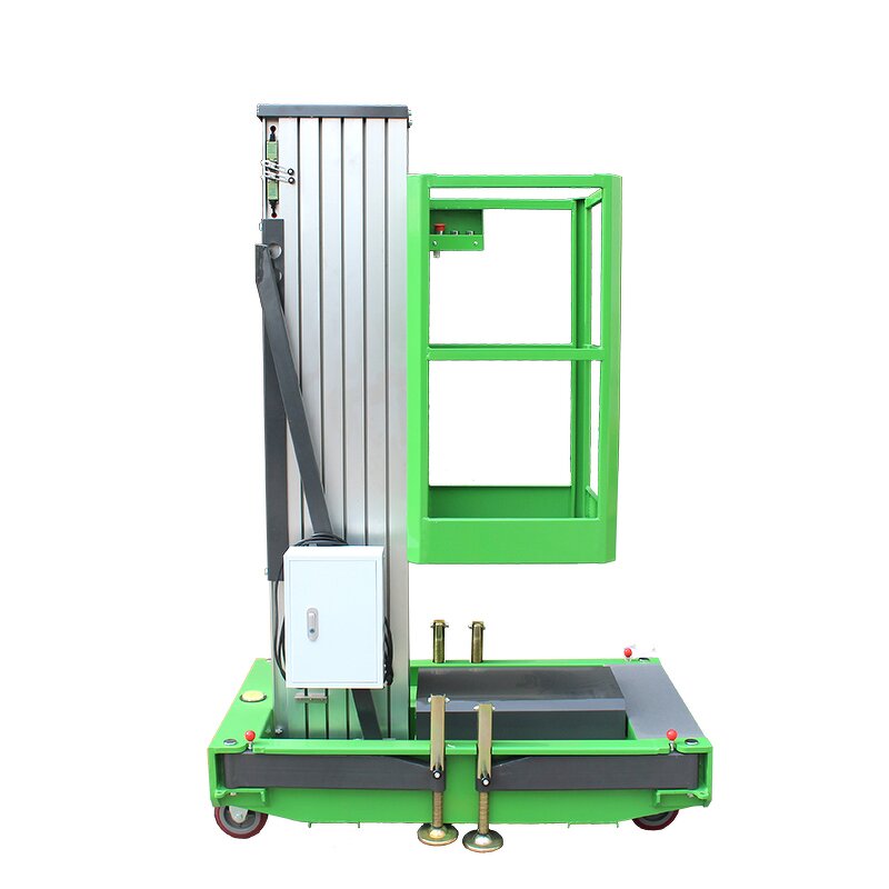 Aluminium Work Platform Manufacturer - Single Mast 2m to 8m Heavy Duty