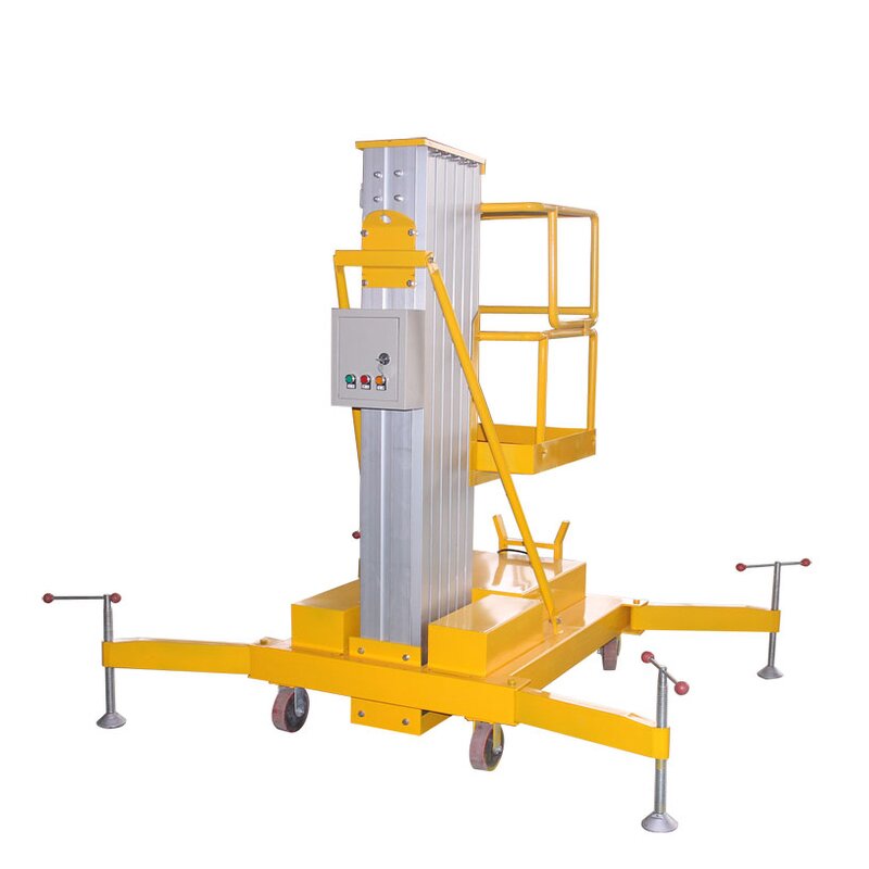 Aluminium Work Platform Manufacturer - 6m to 10m Light Weight Single Mast