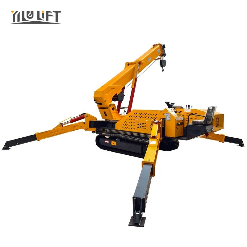 Mini Crawler Crane Manufacturer - 5T to 12T Dual Power Remote Control