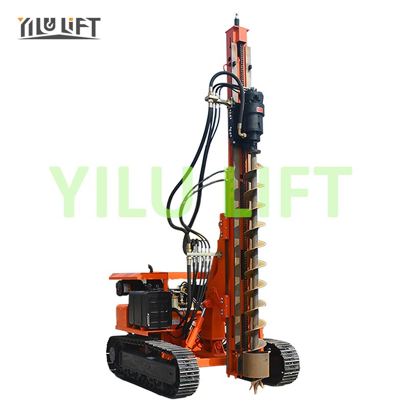 Crawler Pile Driver Manufacturer - Hydraulic Photovoltaic Vibro Hammer