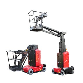 Single Mast Boom Lift Manufacturer - 200kg Battery Electric Man Lifter