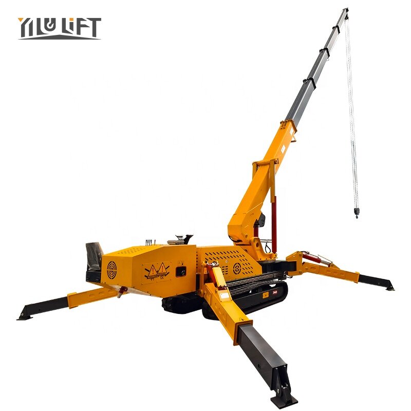 Mini Spider Crane Manufacturer - 5T to 10T Safe for Confined Place