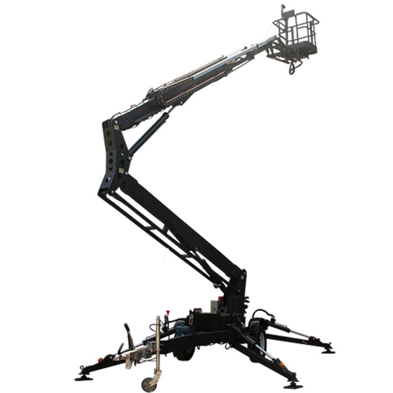 Towable Boom Lift Manufacturer - 12-24m Mobile Cherry Picker Spider