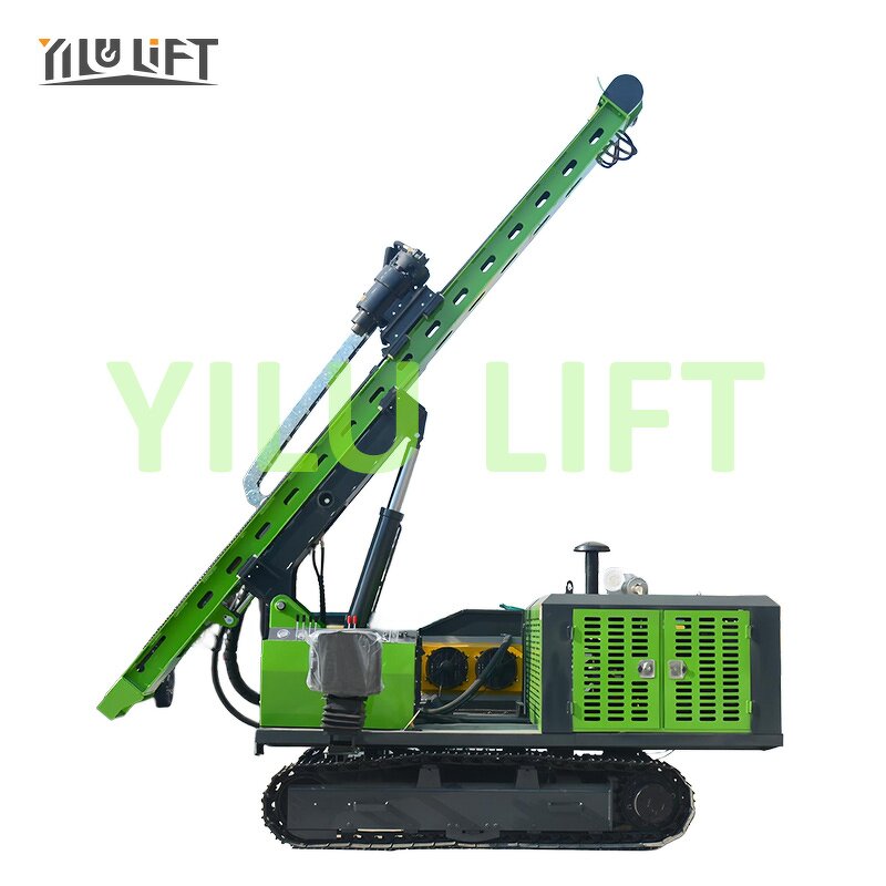 Crawler Pile Driver Manufacturer - Hydraulic Photovoltaic Vibro Hammer