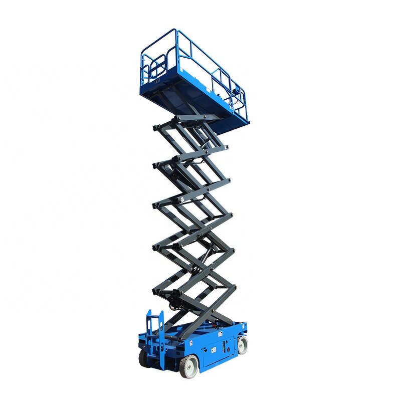 Self Propelled Aerial Platform Manufacturer - 10m to 12m Mobile CE ISO