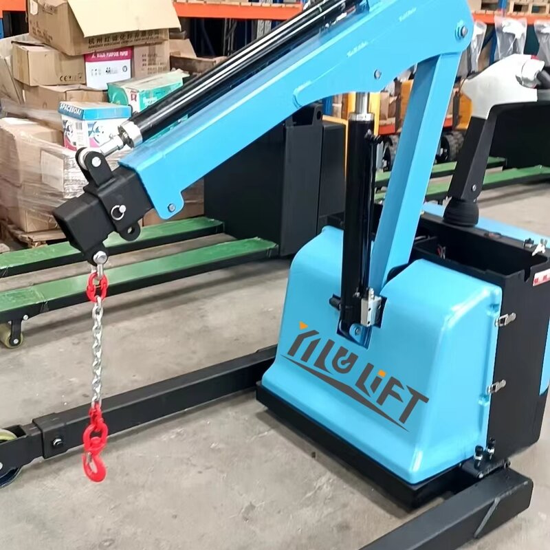 Mini Floor Crane Manufacturer - 300KG to 1200KG Battery Powered