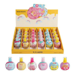 Hot Selling V.V.LOVE Bubbles 50ML Eau De Parfum for Kids Cartoon Cute Spherical Glass Bottle Design 6 Fruit Scents Mix for