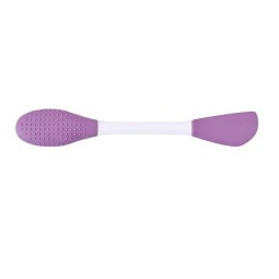 2 in 1 Soft Face Mask Brush and Facial Cleansing Brush Silicone Face Mask Applicator Makeup Brush