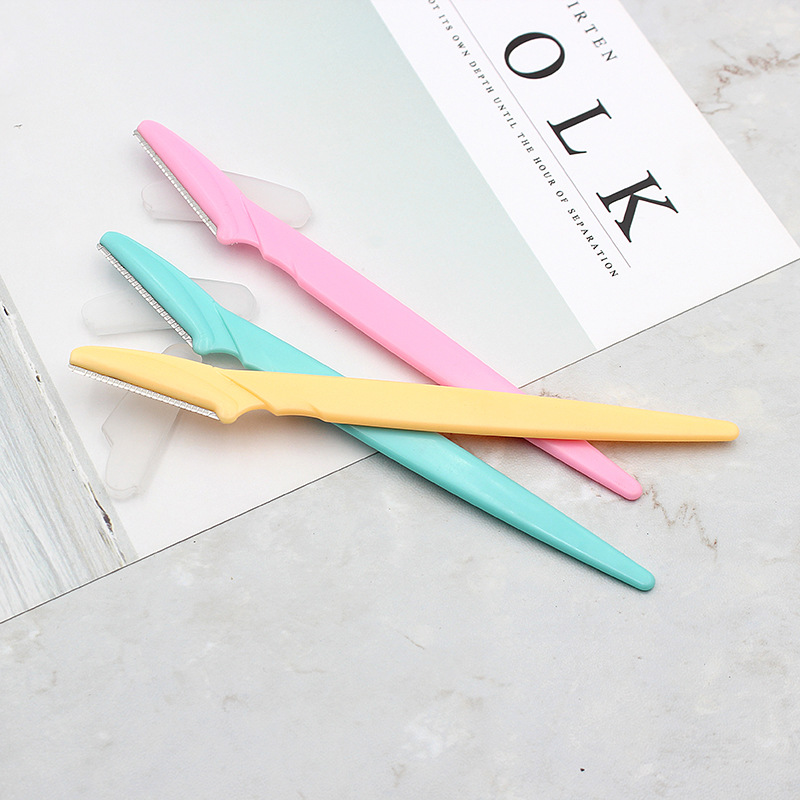 Stock Eyebrow Razor Kit Hair Trimmer and Shaver Tool Women Grooming Grooming Razor Eyebrow Razor Set