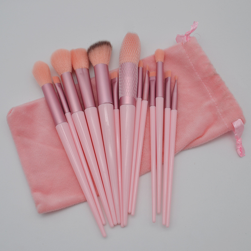 Custom logo Makeup Brush 13 Pieces Highlight Powder Blush Makeup Brushes Set with Bag Sample Dedicated Brushes Original