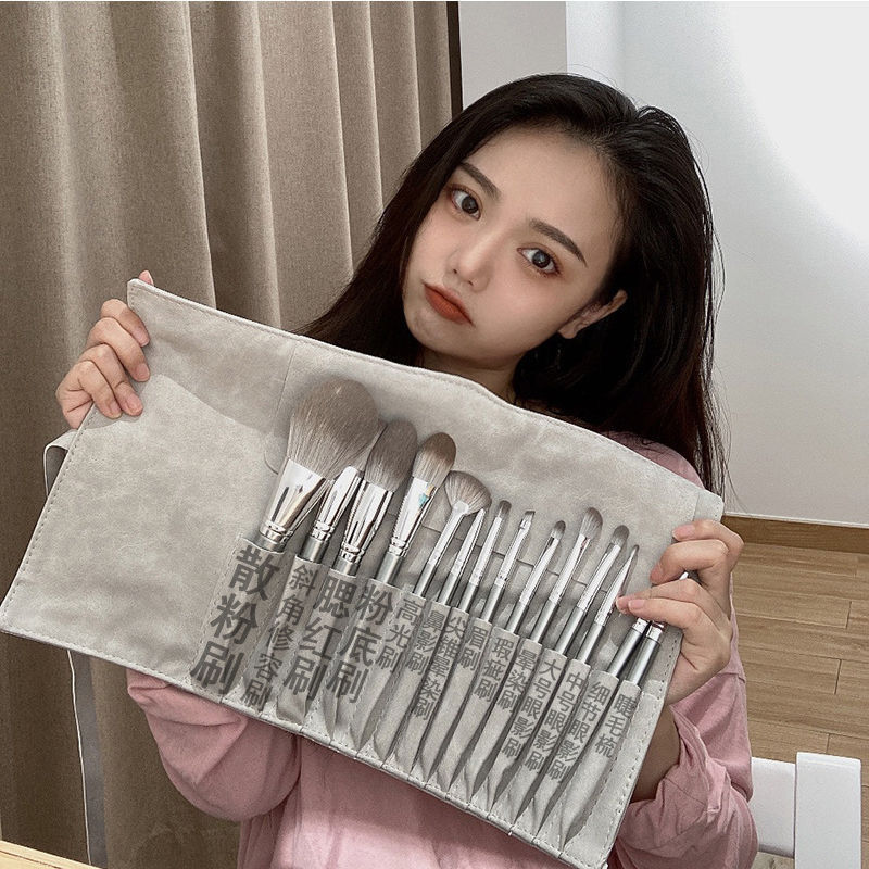 2025 New Product Top Selling Face 14Pcs Makeup Brush Set Cosmetict Best Foundation Makeup Brush Sets