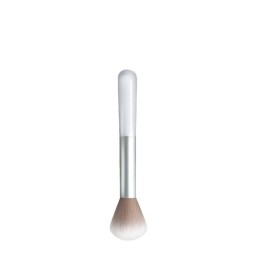 Premium Portable White Nylon Makeup Brush Face Travel-Ready Foundation Blush Concealer Eyeshadow Highlight Powder Cosmetic