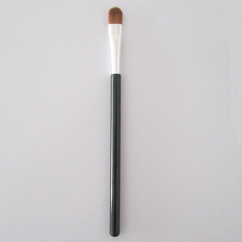 Customizable OEM ODM Professional Half Fan-shape Nose Shadow Brush Angled Contour Makeup Brush Highlighter Blush Make up Tools