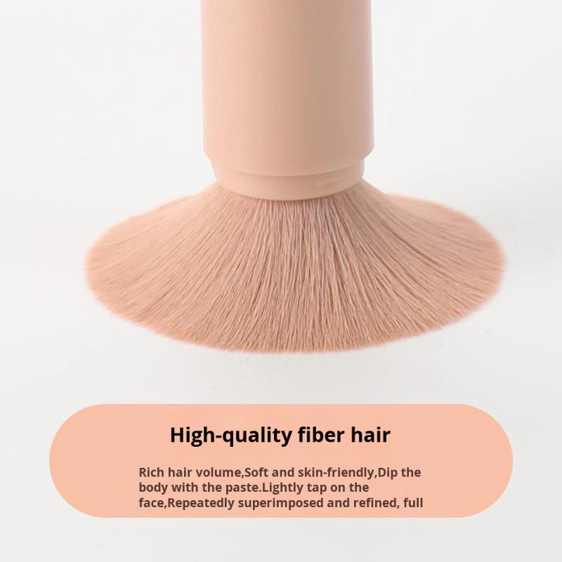 Hot Selling Custom Private Label Logo 4-in-1 Travel Makeup Brush Vegan Synthetic Hair High Quality Pink Makeup Brush Set