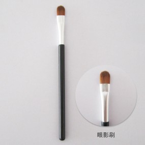 Customizable OEM ODM Professional Half Fan-shape Nose Shadow Brush Angled Contour Makeup Brush Highlighter Blush Make up Tools