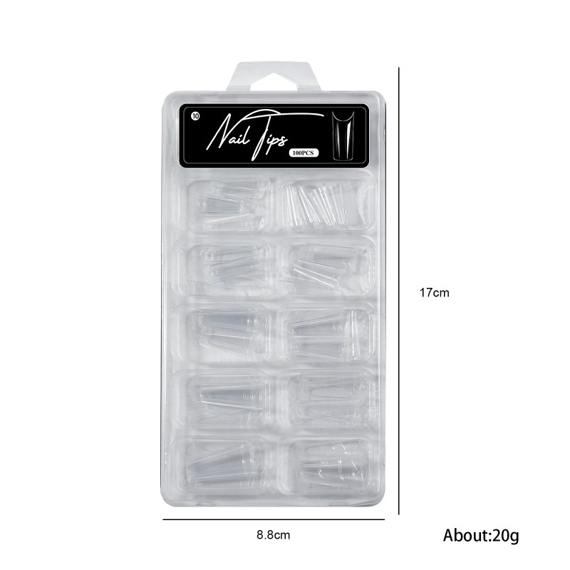 Wholesale 100-Piece Dual-Purpose Nail Polish Stick Set Full and Half Boxed Without Engraving or Grinding for Fingers