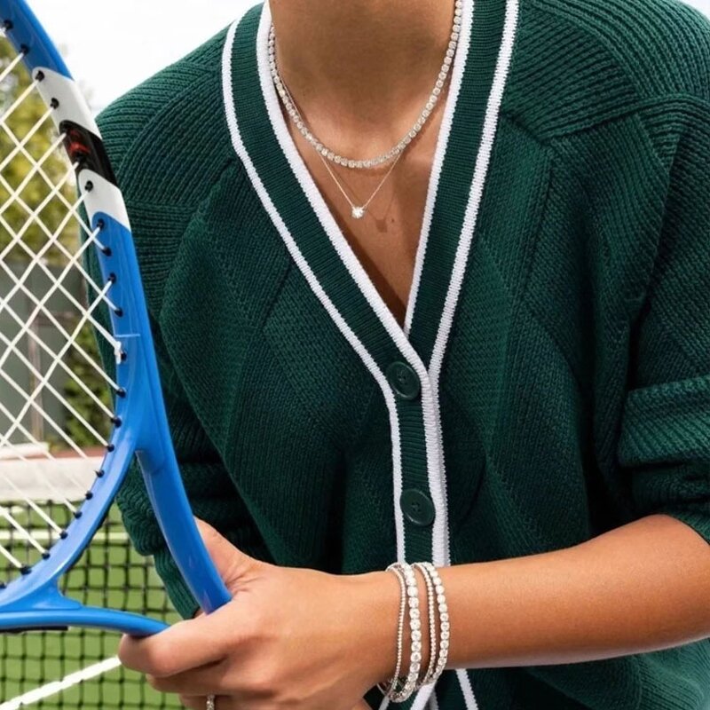 Moissanite Tennis Bracelet Factory - OEM/ODM Custom 925 Silver Moissanite Tennis Bracelet 3mm with GRA Certificate