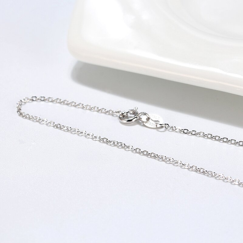 Thin Chains Manufacturer - OEM/ODM Custom Thin Chains 1mm 925 Silver 14K Gold Plated Cable Chain Necklace