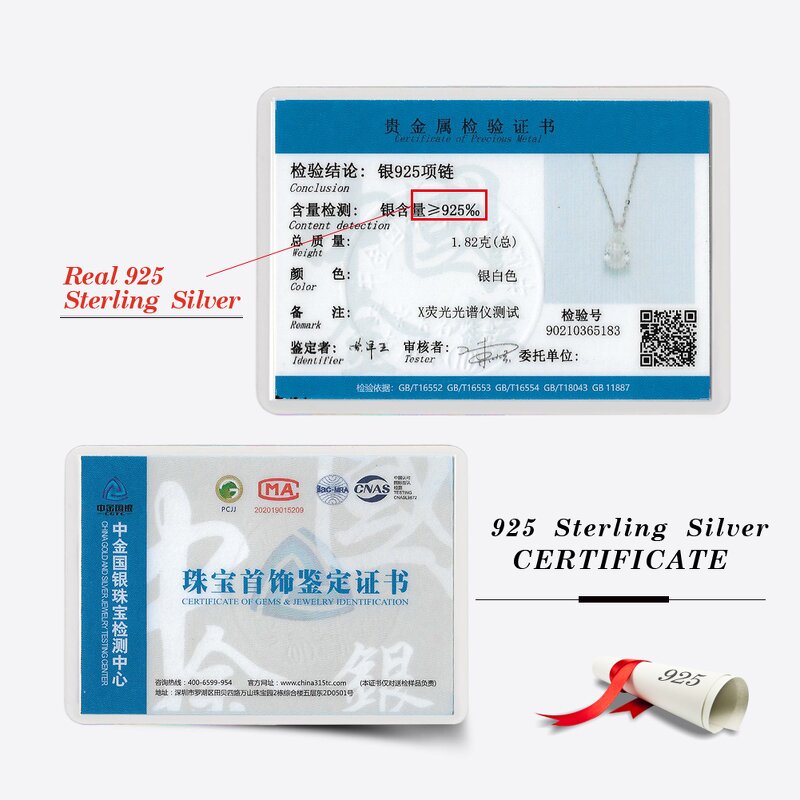 Pear Necklace Manufacturer - OEM/ODM Custom Pear Necklace 925 Silver 14K Gold Plated Pear Cut Cubic Zirconia