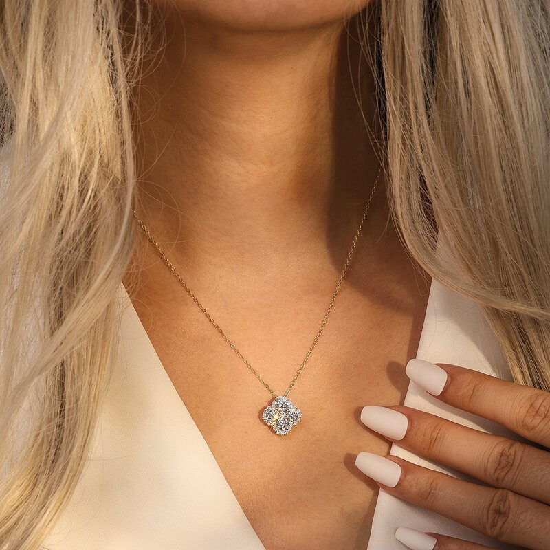 Jewelry Set Factory - OEM/ODM Custom Fine Jewelry Wedding Set 8A Cubic Zirconia 925 Silver