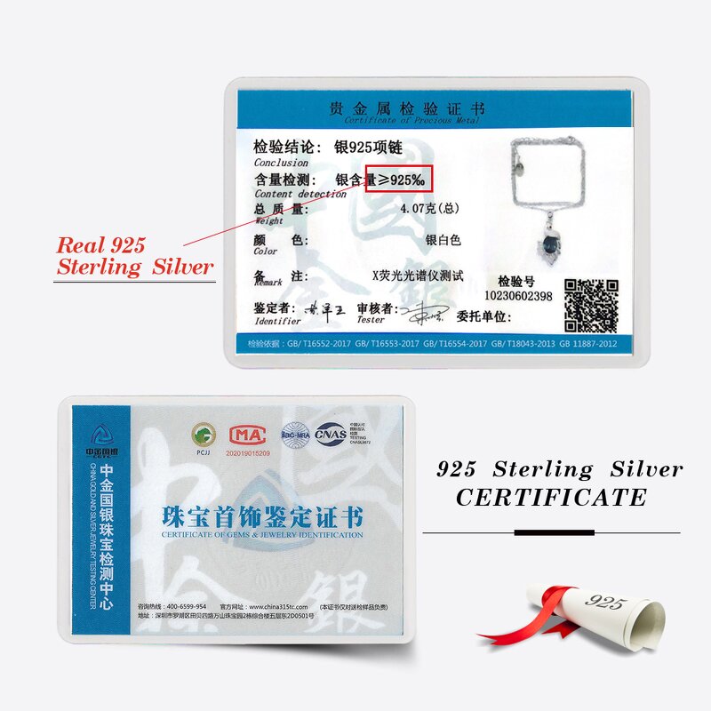 Sparkling Dance Moissanite Necklace Manufacturer - OEM/ODM Custom 925 Silver Sparkling Dance Round 0.5ct VVS Moissanite Necklace