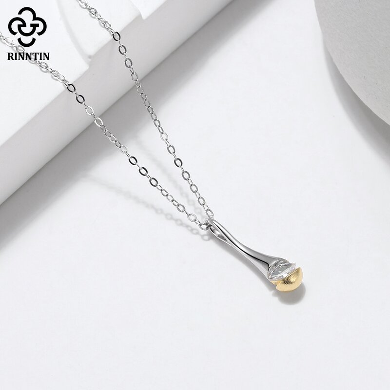 Custom Jewelry Gift Necklace Manufacturer - OEM/ODM Custom Jewelry Gift for Women 925 Silver Rose Gold Plated Heart Pendants