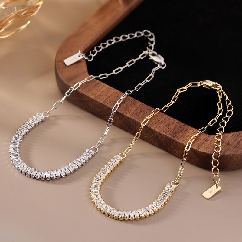 Jewellery Bracelets with Shell Pearls Factory - OEM/ODM Custom 925 Silver Jewellery Bracelets with Shell Pearls Four Leaf