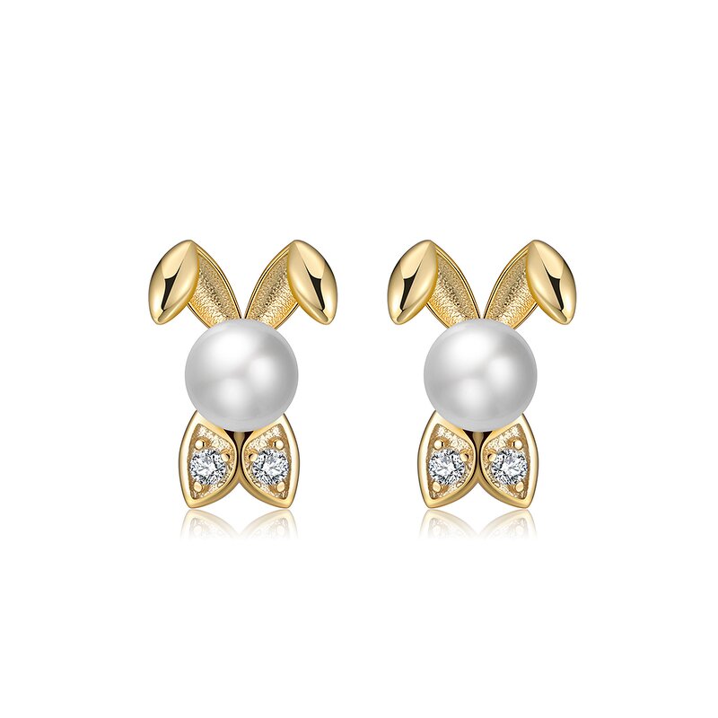Hoop Earrings Factory - OEM/ODM Custom New Arrival Hoop Earrings Silver 14K Gold Plated Freshwater Pearl
