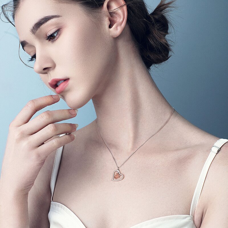 Dog Necklace Manufacturer - OEM/ODM Custom New Arrival Dog Necklace for Women Wholesale 925 Silver Cute Pet Necklace